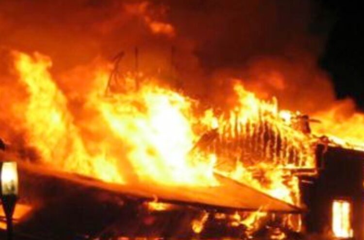 F!re Guts Nigerian Ports Authority Apapa Terminal In Lagos