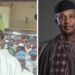 Chief Lawrence Adenugba congratulates New Odigbo LG Chairman, Hon Taiwo Adegoroye