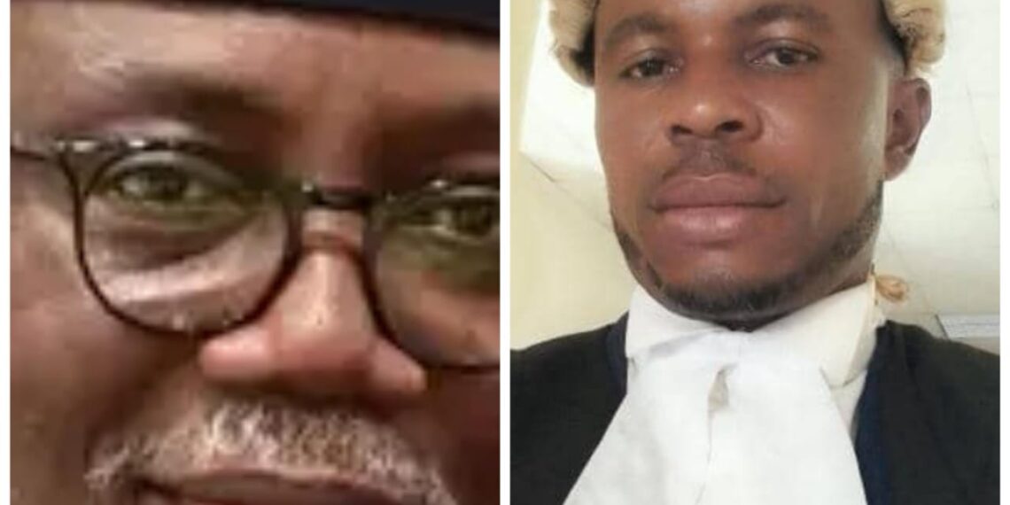 Barr. Sunday Williams Oluwole Member, Community engagement Committee, Ondo North led by Hon. Bode Obanla, to SSA to the Governor of Ondo State on community engagement,Ondo North Congratulates Governor Lucky Orimisan aiyedatiwa on his Inauguration as the Governor of Ondo State