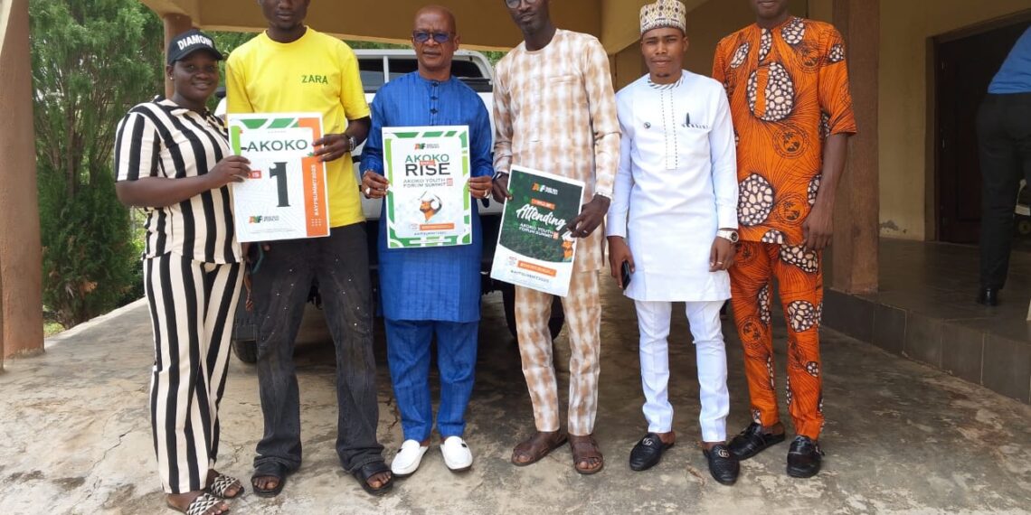 Akoko Youth Forum Pays Courtesy Visit to Local Government, Seeks Collaboration for Youth Summit