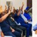 Suspended pro-Wike lawmakers visit UK
