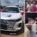 Husband In T£ars As Pastor Jerry Eze Suprises His Longest Serving Choir Member At Her Wedding With a Car Gift