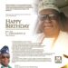Congratulations and happy birthday to you our amiable, competent, capacity leader, father and mentor. Honorable, Ambassador Chinedu Orisakwe, JP, a.k.a. High Chief Ogbuefi, the political Juggernaut, APC chieftain from the beginning of APC till today, the apex leader in the South East, the South East Director General, South East