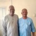 The local government chairman of Akoko North West Hon Esan Owolabi met with Col F.S. Saka a retired colonel to discuss security of his local government: