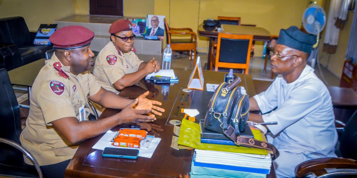 CHAIRMAN OWOLABI RECEIVES FRSC DELEGATION … Seeking Effective Partnership with the Chairman’s Office