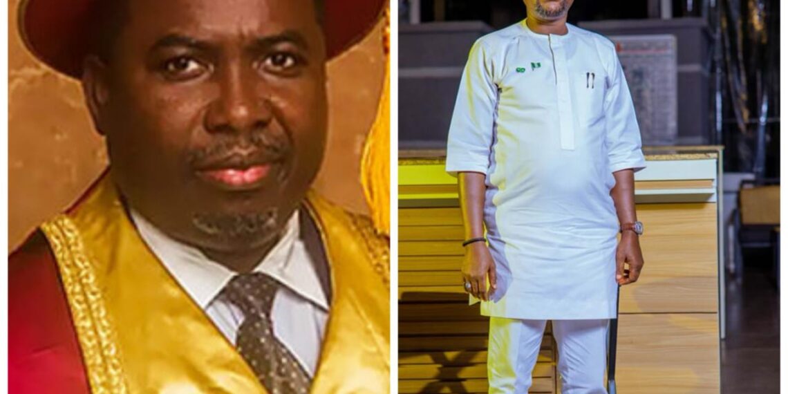 Hon. Sulaimon Fatai Adeshola Felicitates Prof. Joash Ojo Amupitan (SAN) on His Appointment as INEC Chairman