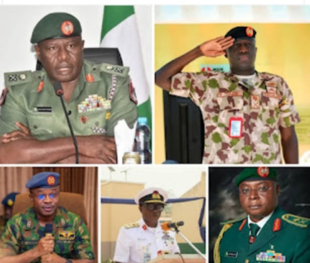 Meet the New Nigeria Service Chiefs