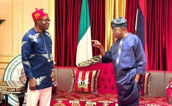 Governor Soludo Pays Tinubu A Thank-You Visit