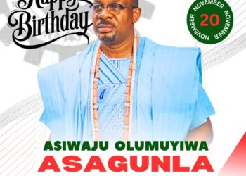 The Executive Chairman, Akoko North West Local Government, Hon. Esan Owolabi, extends his warmest felicitations to Hon. Chief Muyiwa Asagunla on the occasion of his birthday