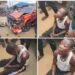 Drama as TikToker DJ Chicken B£ats Up Okada Rider with His Car, Gets Mercilessly B£aten in Return